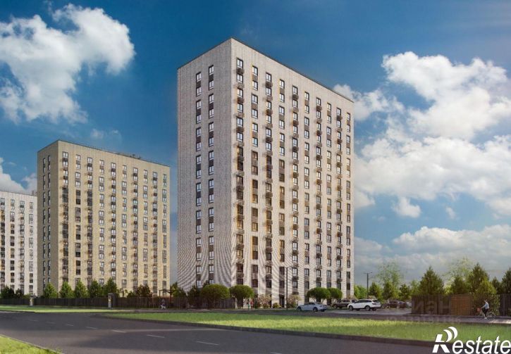 3-комн квартира в новом доме Московская улица, 209а