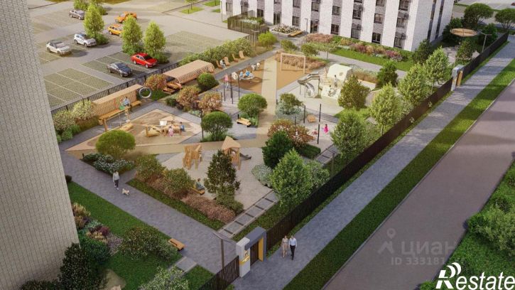 3-комн квартира в новом доме Московская улица, 209а